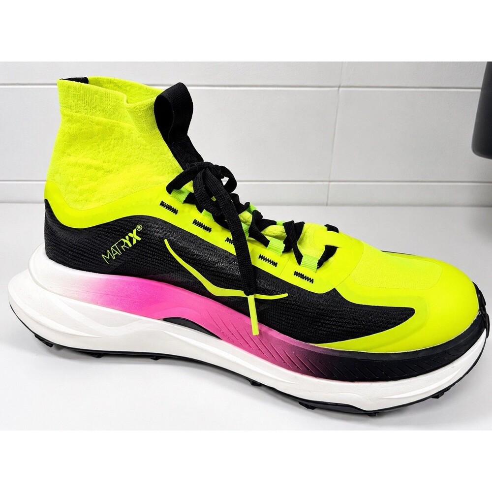 HOKA One One Tecton X 3 Womens 7.5 Trail Running Shoes Carbon Plate Neon Citrus - Picture 4 of 6